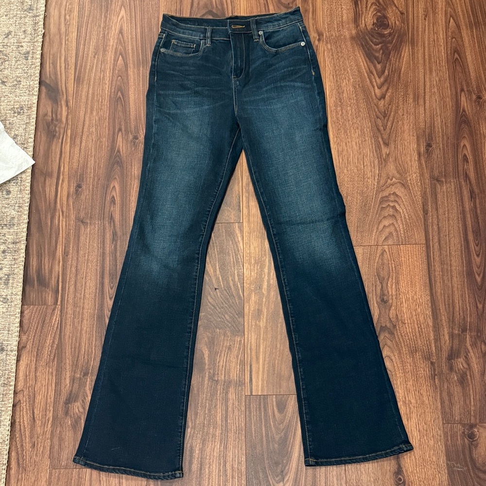Blank NYC Dark Indigo Flare Jeans